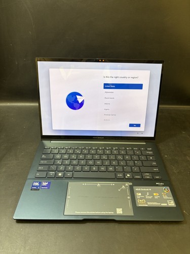 Asus zenbook intel core - 14,
